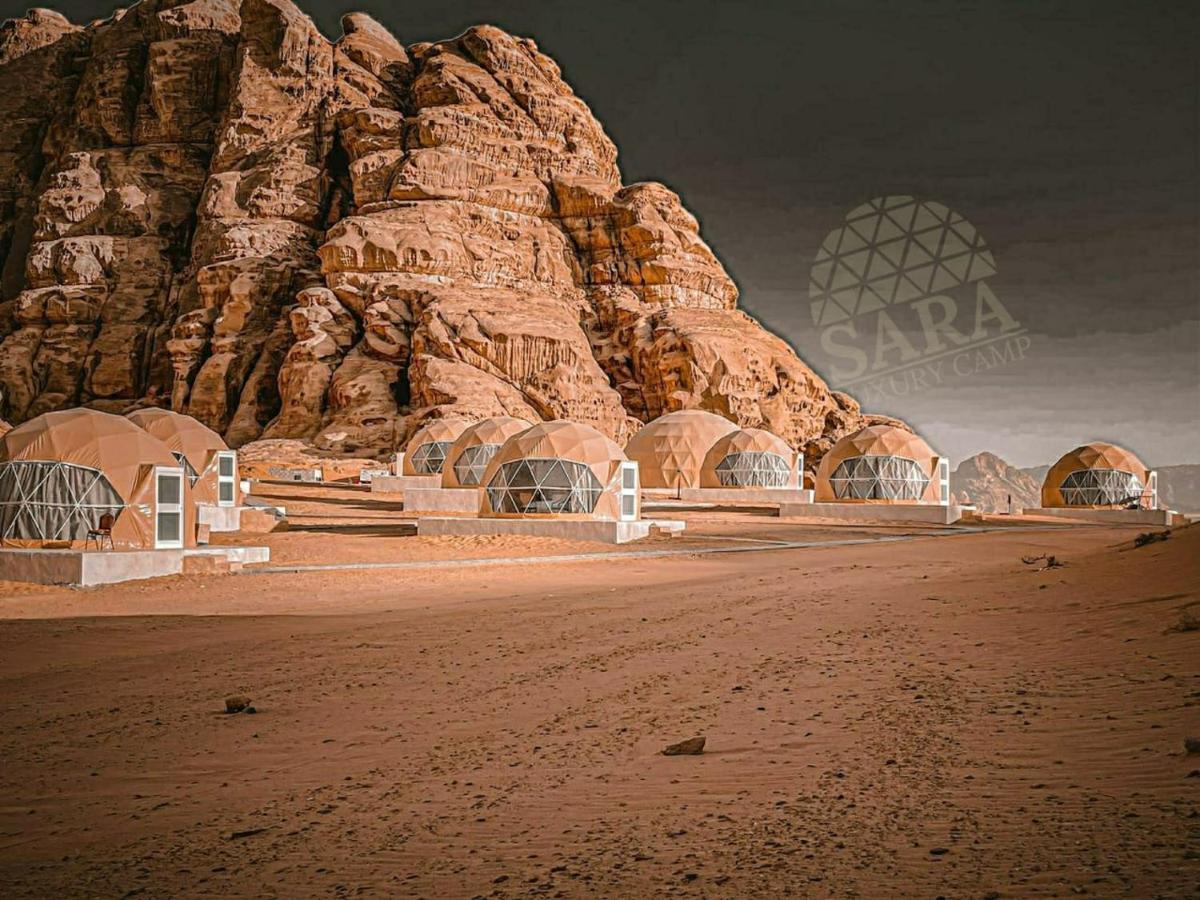 Sara Luxury Camp Hotell Wadi Rum Eksteriør bilde