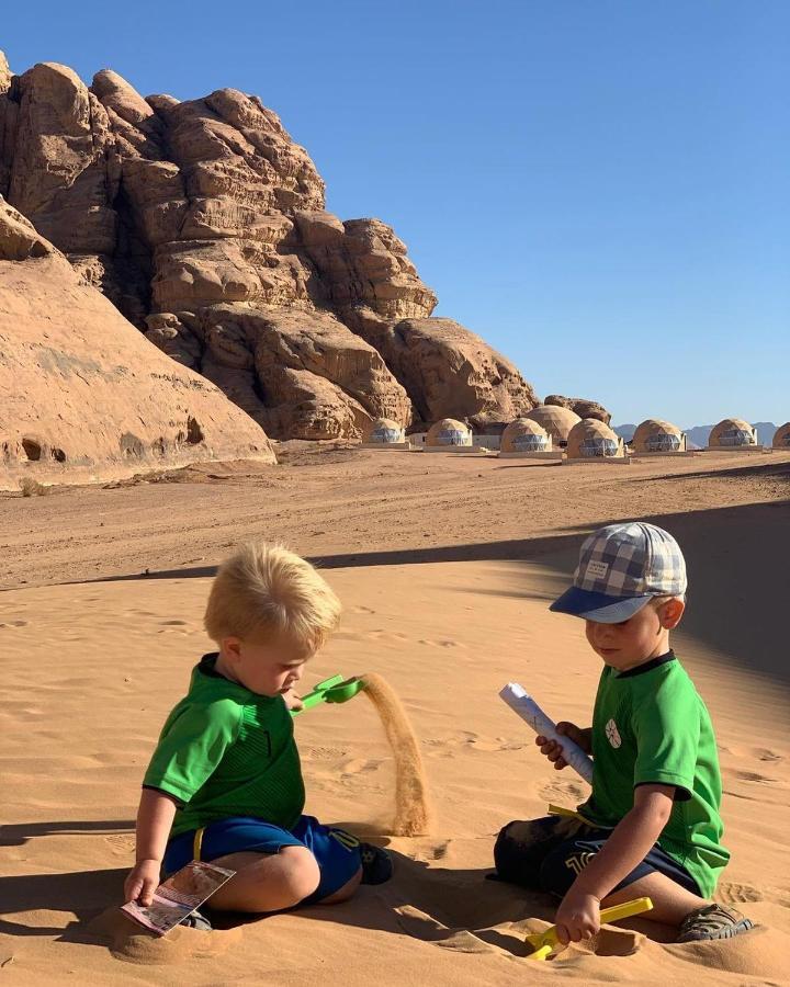 Sara Luxury Camp Hotell Wadi Rum Eksteriør bilde