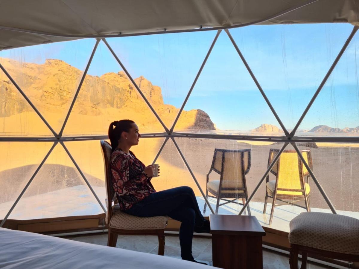 Sara Luxury Camp Hotell Wadi Rum Eksteriør bilde