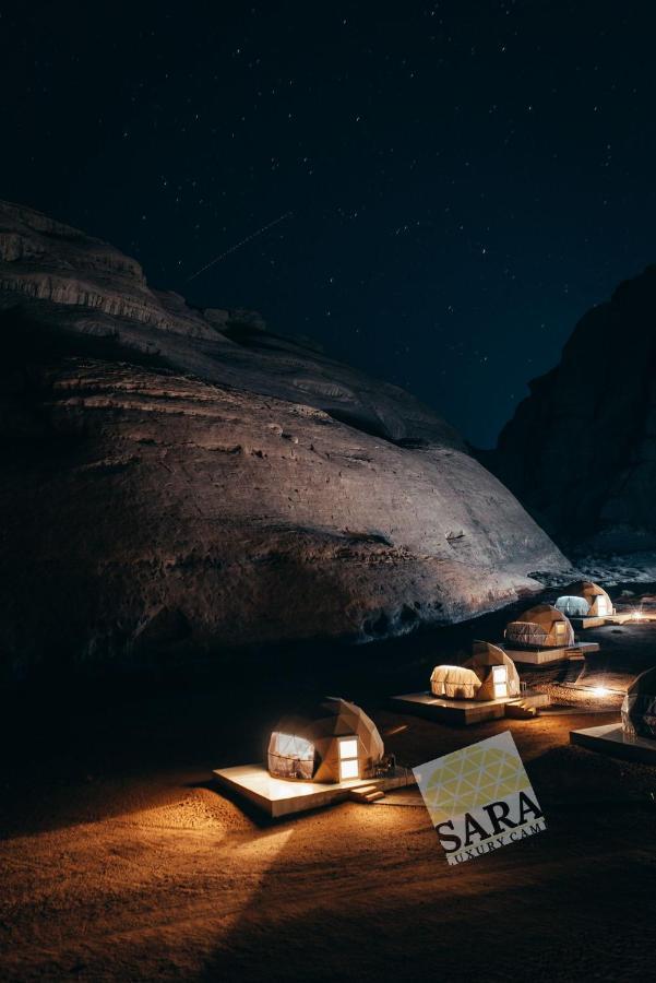 Sara Luxury Camp Hotell Wadi Rum Eksteriør bilde