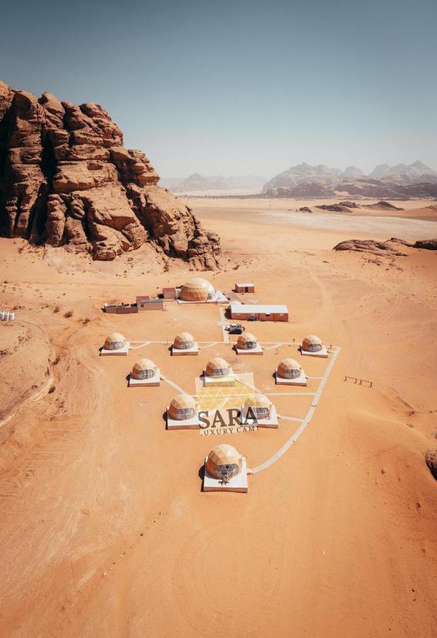 Sara Luxury Camp Hotell Wadi Rum Eksteriør bilde