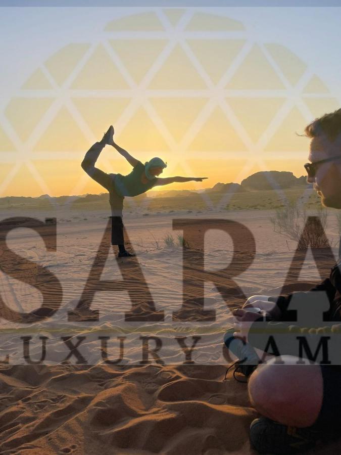 Sara Luxury Camp Hotell Wadi Rum Eksteriør bilde